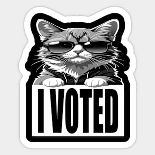 I VOTED. Sticker